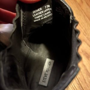 Steve Madden Dover Ankle Boots 7.5M